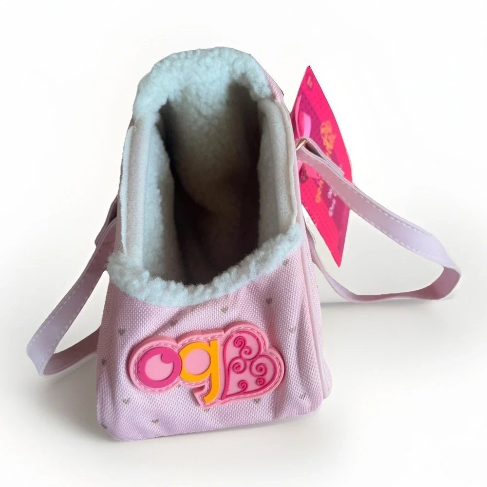 Our Generation Hop In Dog Carrier Fits Most 18 Inch‎ Dolls Dual Handles Pink